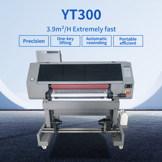 60 head universal digital crystal label printer, label double laminating integrated machine, label machine, dtf crystal label printer, LOGOav printer