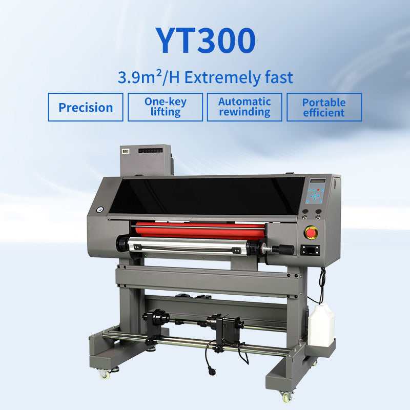 60 head universal digital crystal label printer, label double laminating integrated machine, label machine, dtf crystal label printer, LOGOav printer