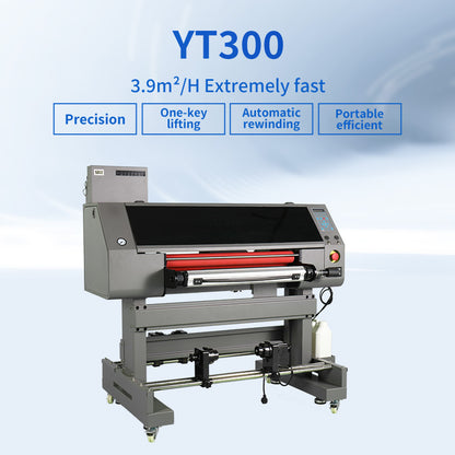 60 head universal digital crystal label printer, label double laminating integrated machine, label machine, dtf crystal label printer, LOGOav printer