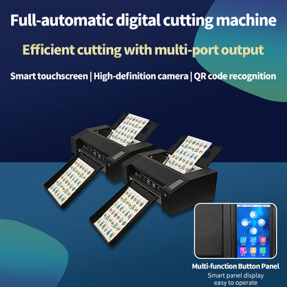 UV DTF AB Film Transfer Sticker Fully Automatic Digital Cutting Machine