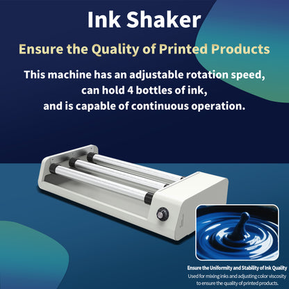 Ink shaker machine to prevent clogging