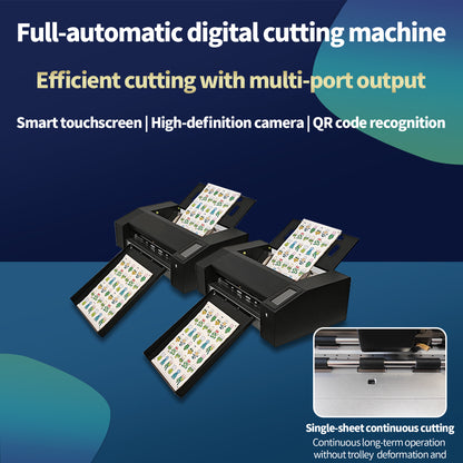 UV DTF AB Film Transfer Sticker Fully Automatic Digital Cutting Machine