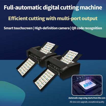 UV DTF AB Film Transfer Sticker Fully Automatic Digital Cutting Machine