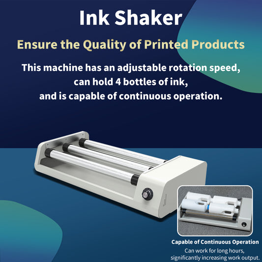 Ink shaker machine to prevent clogging