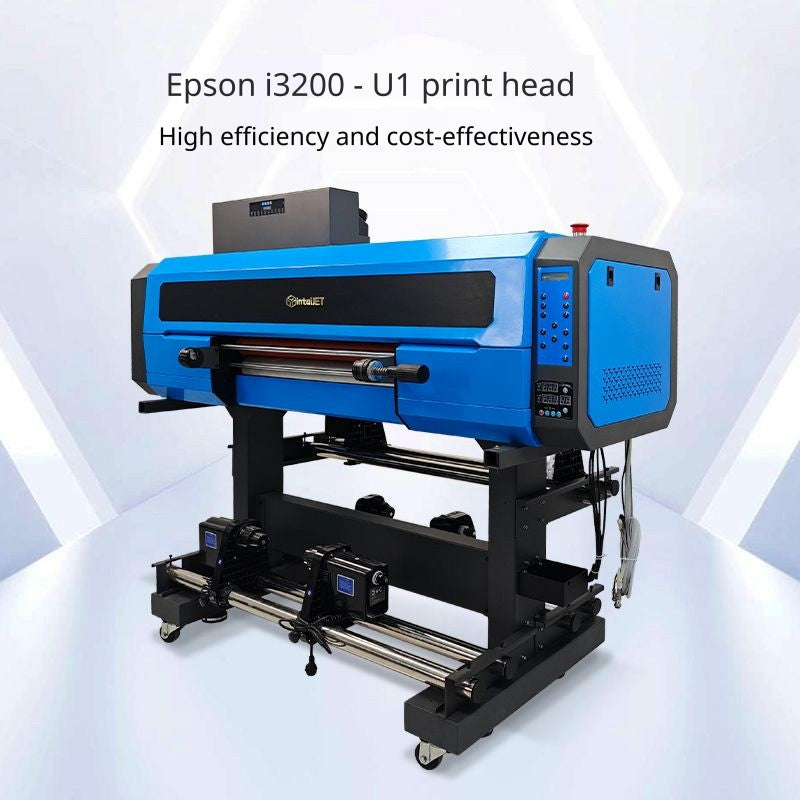 The popular 60 UV label printer from Yintai features two printing technologies, suitable for tea canisters, wine bottles, handicrafts, and more.