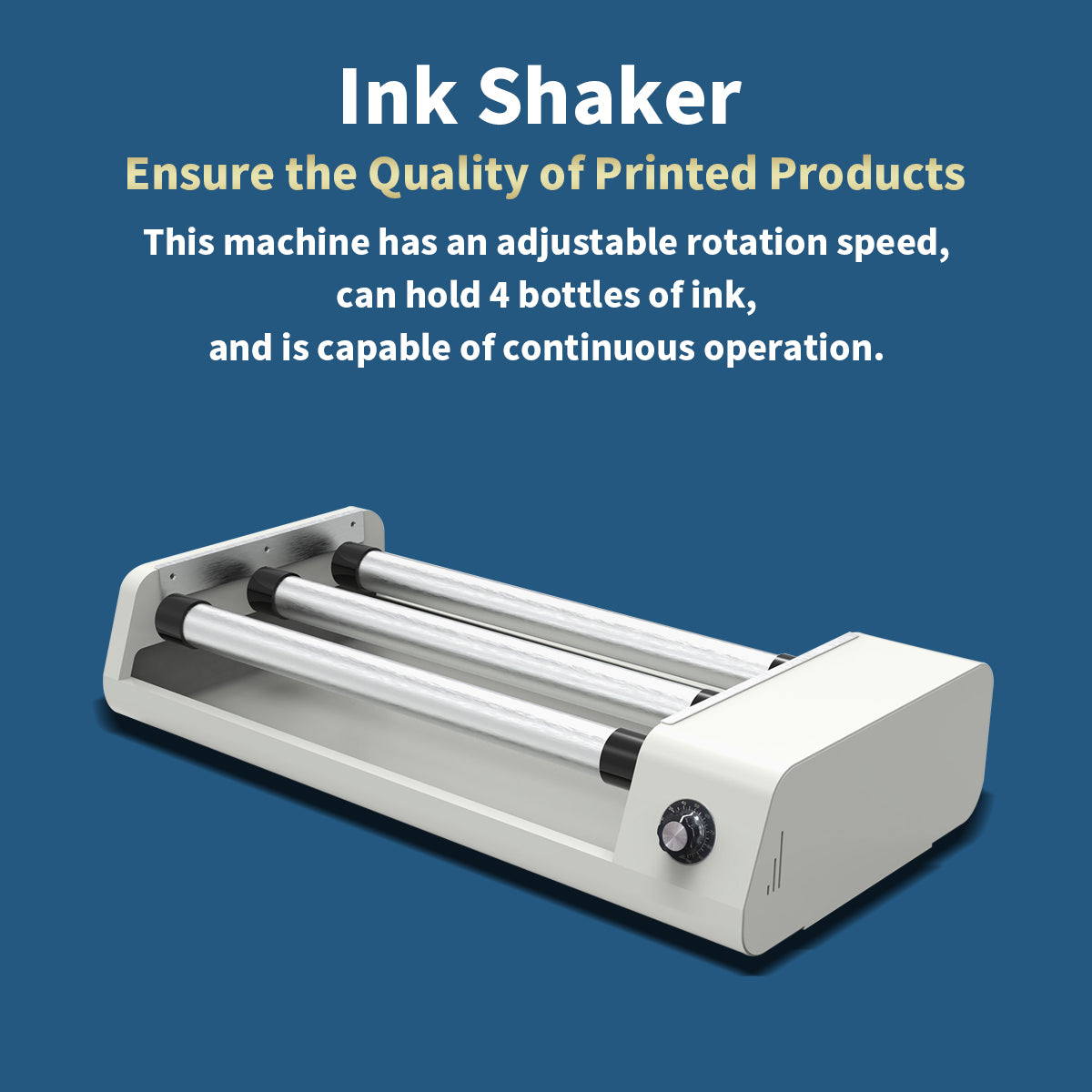 Ink shaker machine to prevent clogging